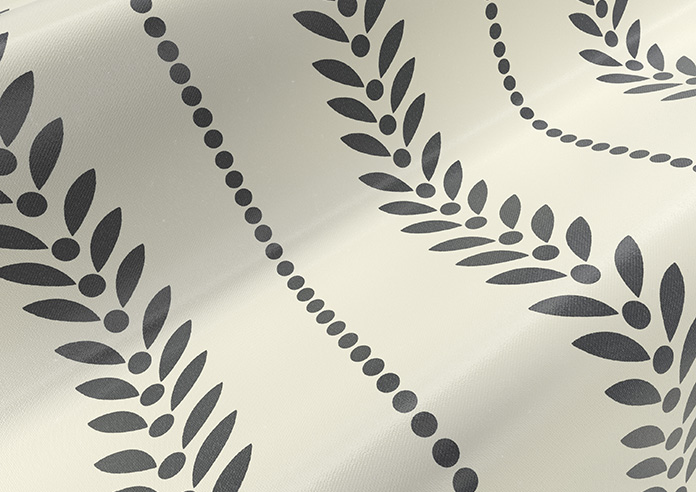Laurel Stripe, Warm Grey - Made to Measure Curtains - Image 4